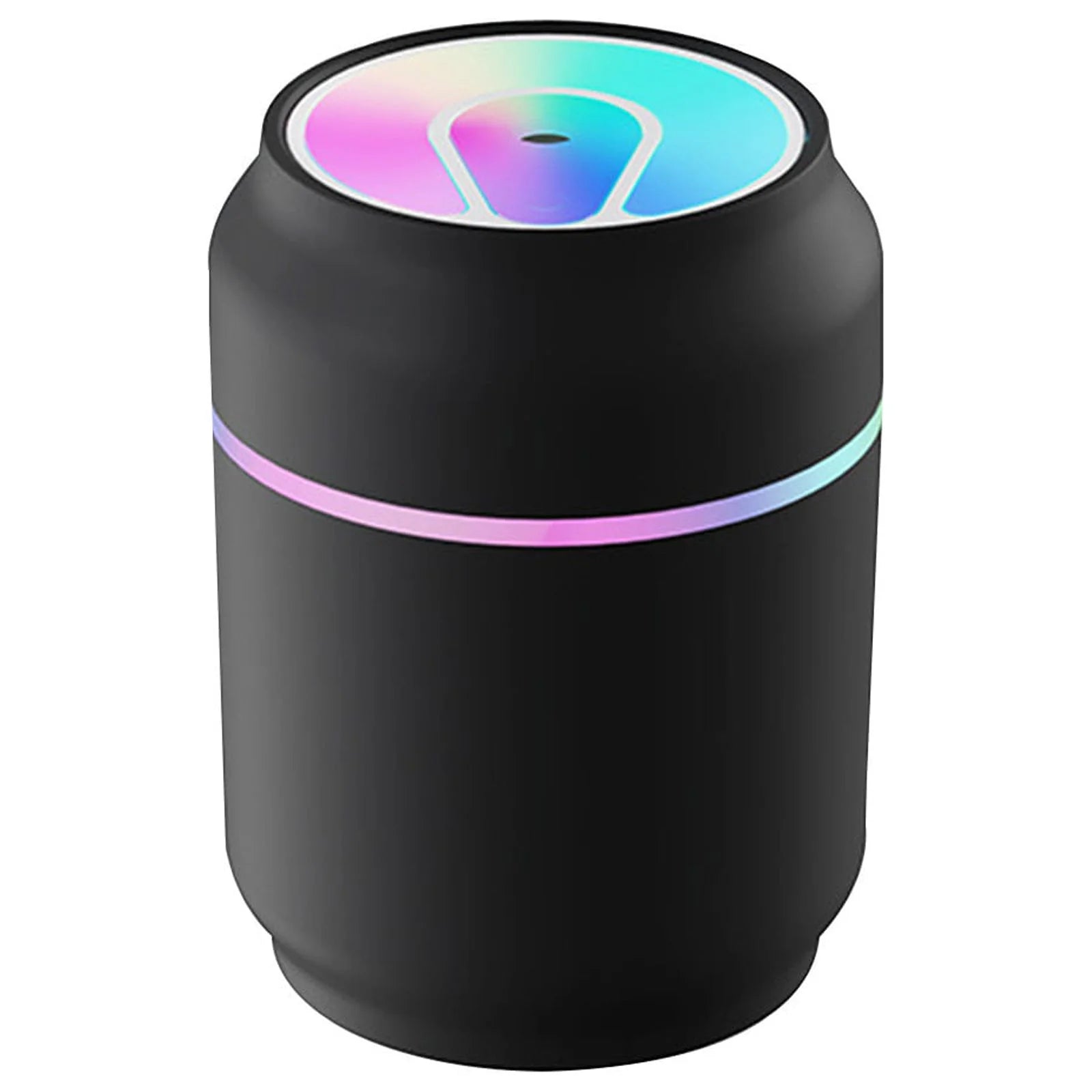 Cool Mini Aromatherapy Humidifier, USB 2 Gear Desktop Cute Humidifier with LED Ambient Light for Car, Office, Bedroom&Living Room